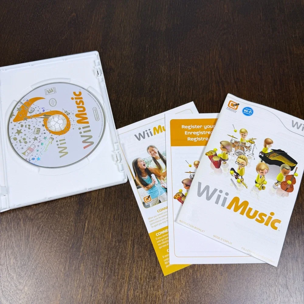 Wii Music Nintendo Wii Game CIB Complete RVL-R64E-USA